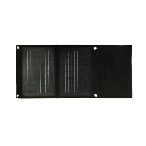 Składany (na 2) Panel fotowoltaiczny 10W 9V MONO ETFE + USB 2x 5V 1A